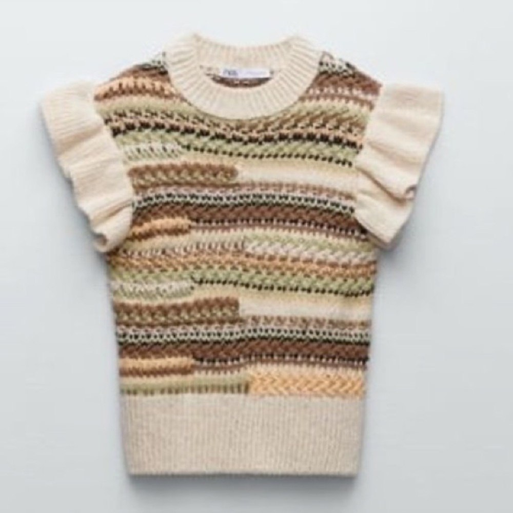 Zara Knit Sweater Tank